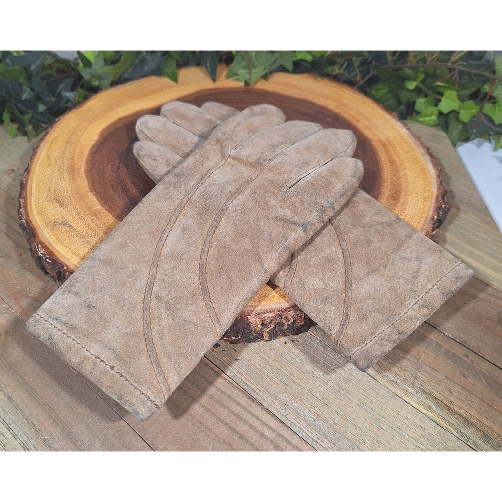Women's Brown Thinsulate Warm Cold Weather Gloves Size M‎